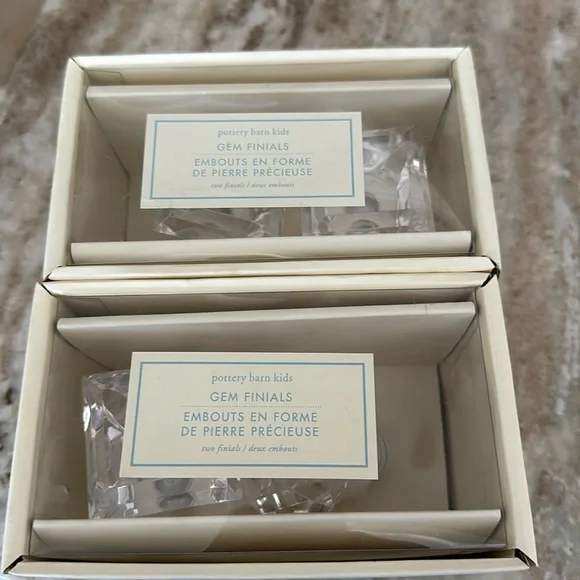 Pottery Barn Kids Gem Finials - Picture 1 of 8